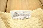 Vintage 1980s 100% Wool Sigi Schieber Knit Cardigan Sweater