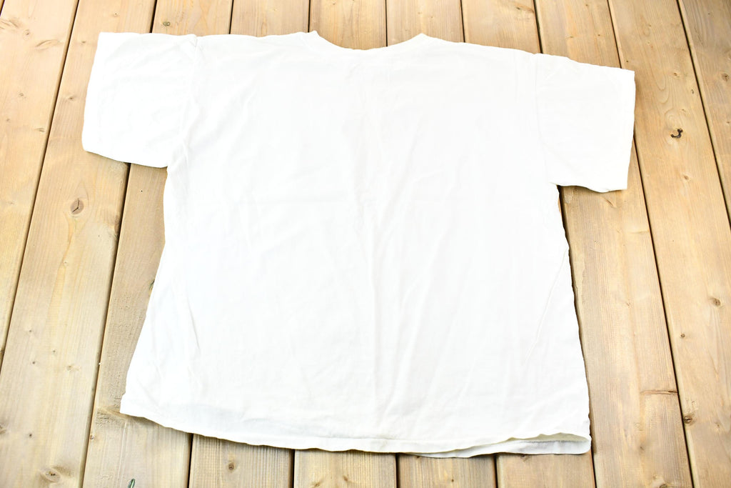 Vintage 1990s Cute Kitten I Don't Do Mornings Single-Stitch Souvenir Travel T-Shirt