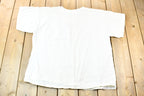 Vintage 1990s Cute Kitten I Don't Do Mornings Single-Stitch Souvenir Travel T-Shirt