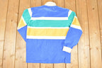 Vintage 1990s World Island Rugby Button Up Shirt Mens M