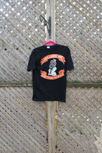 Vintage 1986 Hog Labor Day Motorcycle Graphic T Shirt