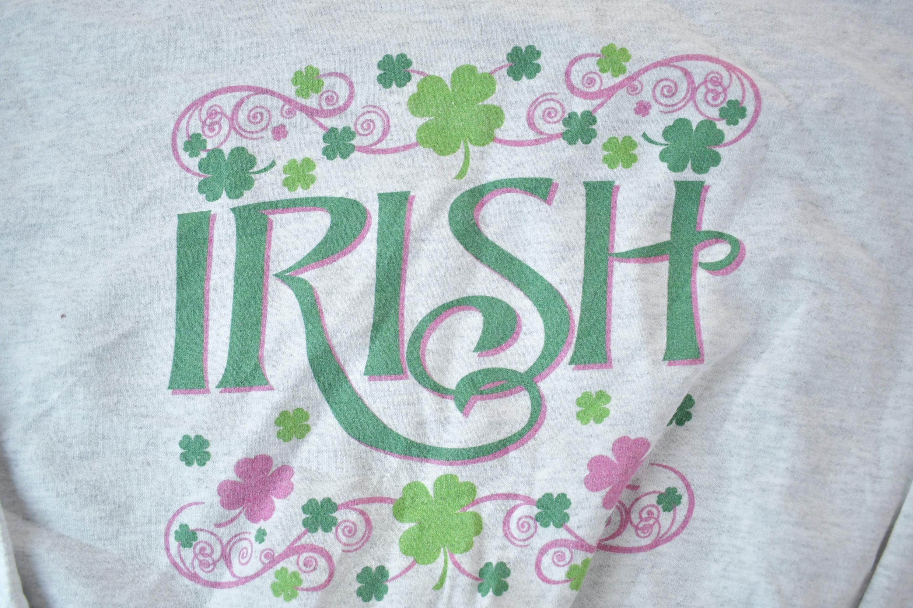 Vintage 1990s Irish Crewneck Sweatshirt