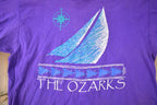 Vintage 1990s The Ozarks Souvenir Single Stitch Travel T Shirt Made In USA