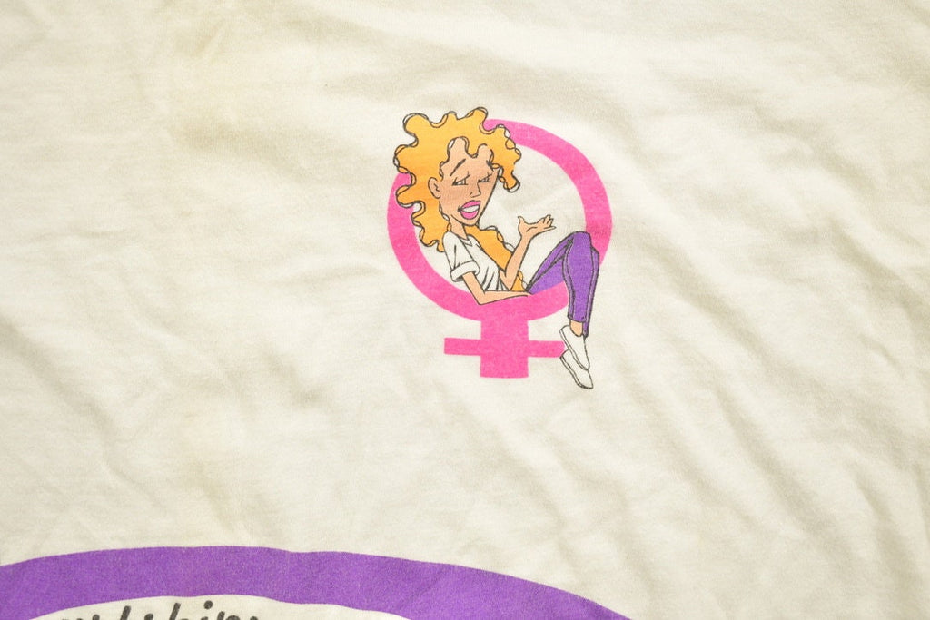 Vintage 1990s Countship Funny Womans Graphic T-Shirt