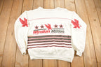 Vintage 1989 Winston Million Graphic Crewneck Sweatshirt