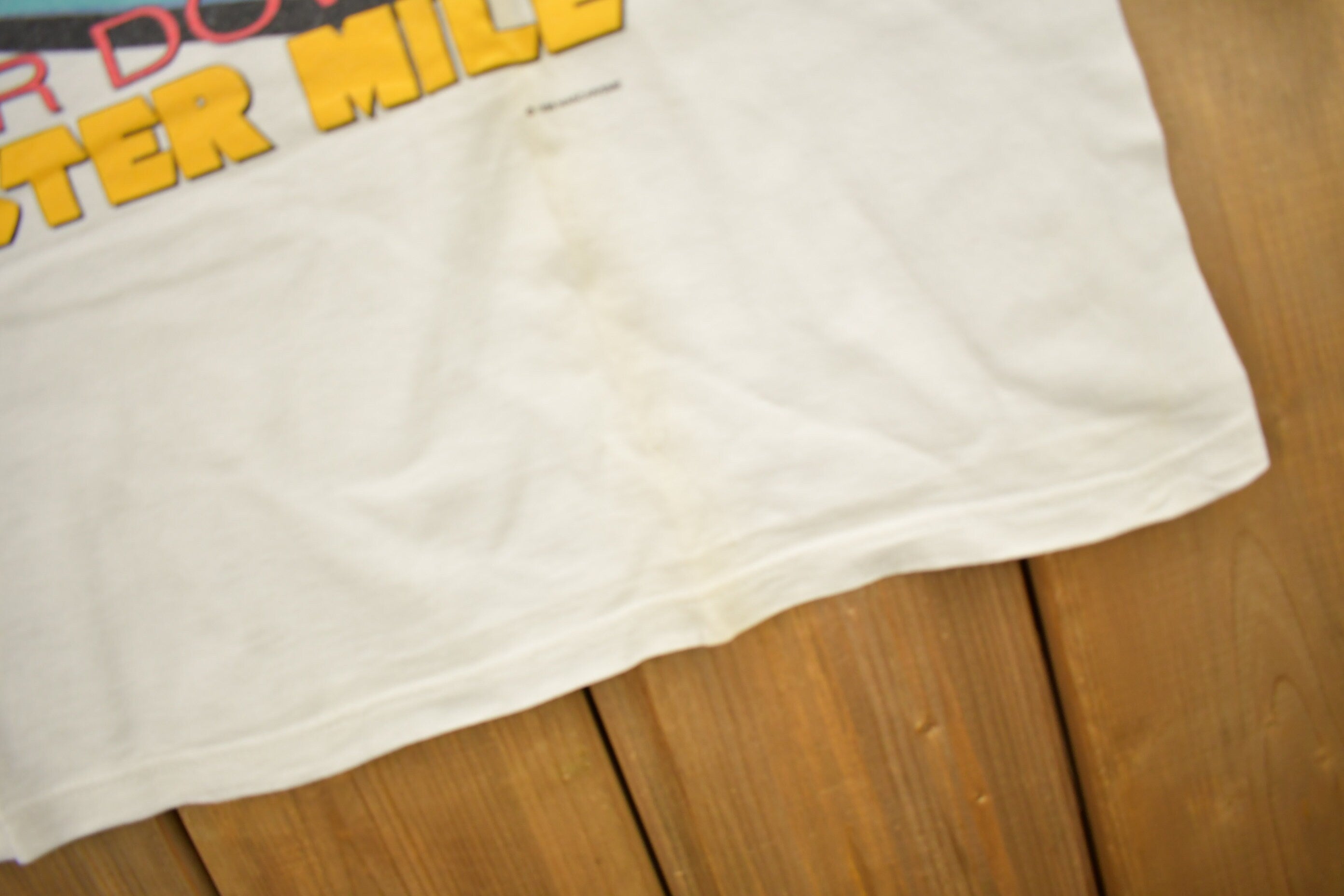 Vintage 1996 Miller 500 Dover Downs Monster Mile NASCAR Racing T-Shirt