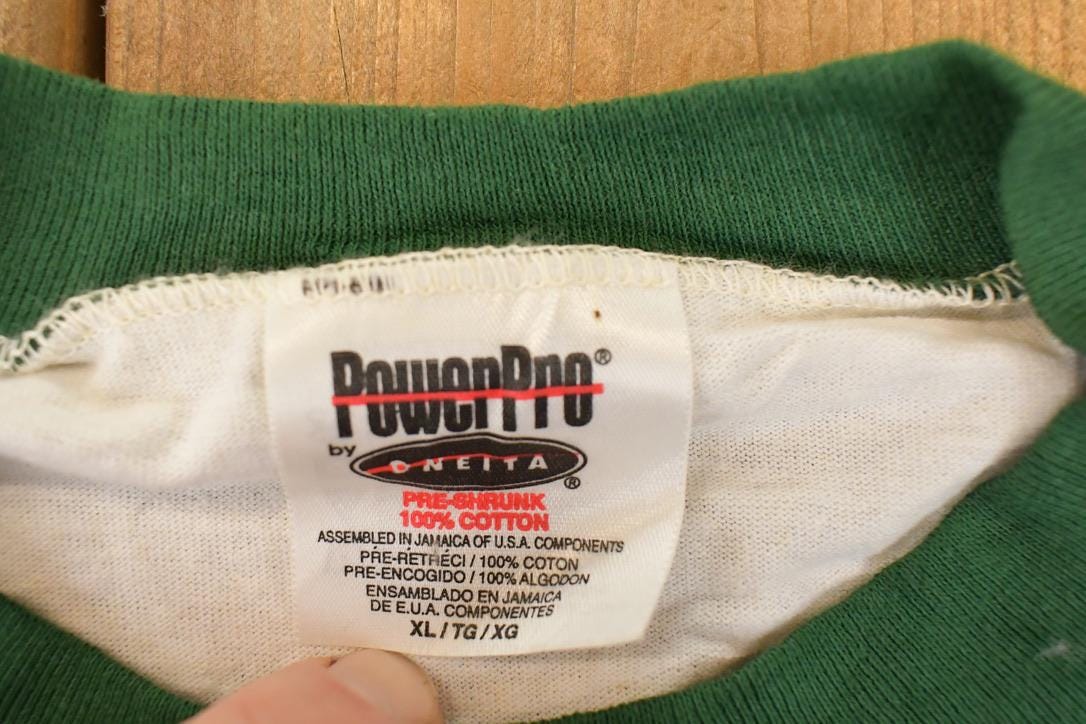 Vintage 1990s Weekend Warrior Souvenir Cartoon T-Shirt Men's L