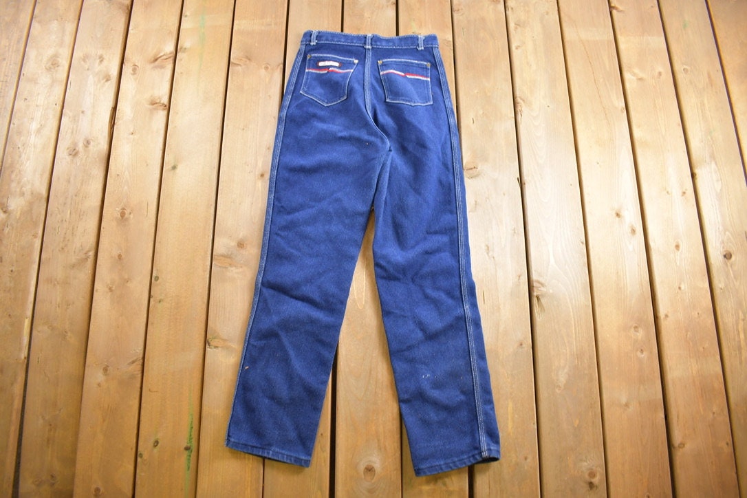 Vintage 1970s JTF Denim Jeans Size 27 x 29.5  Made in Canada  Canadian Vintage  Workwear  Streetwear  Vintage Pants  80s Denim