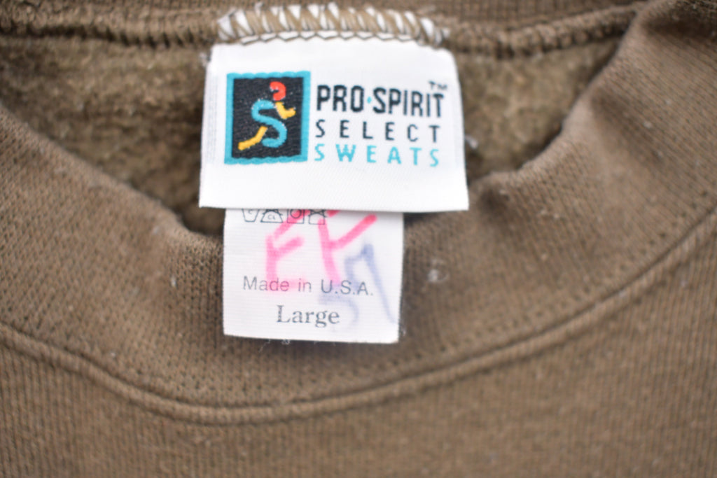 Vintage 1990s Pro Spirit Flowers Crewneck Sweatshirt