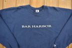 Vintage 1990s Bar Harbor Champion Blue Tagg Sweatshirt