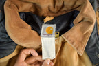 Vintage 1990s Carhartt Hooded Jacket Men's 44