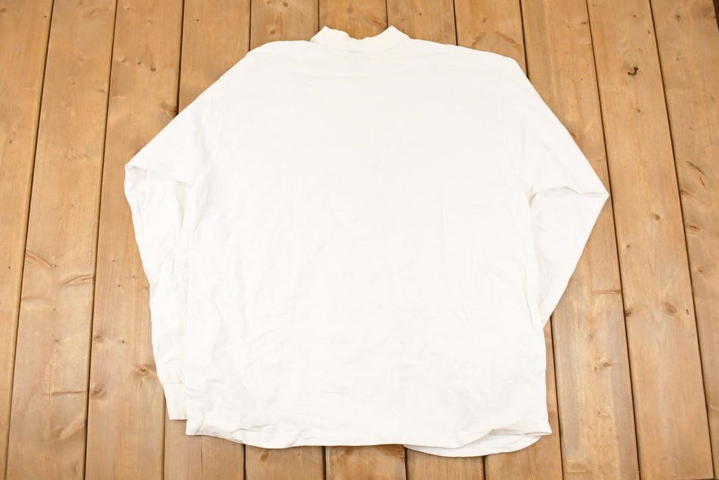 Vintage 1994 Minnesota Renaissance Festival Cartoon Graphic Print Long Sleeve T Shirt Men's XL