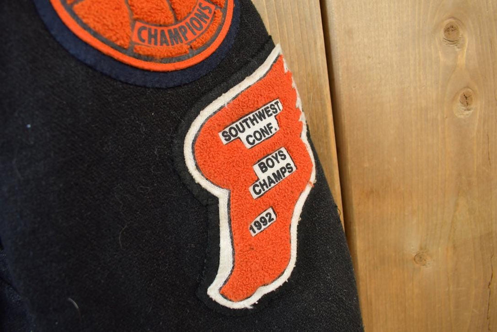Vintage 1993 Marshall Tiger Marching Band Wool Varsity Jacket