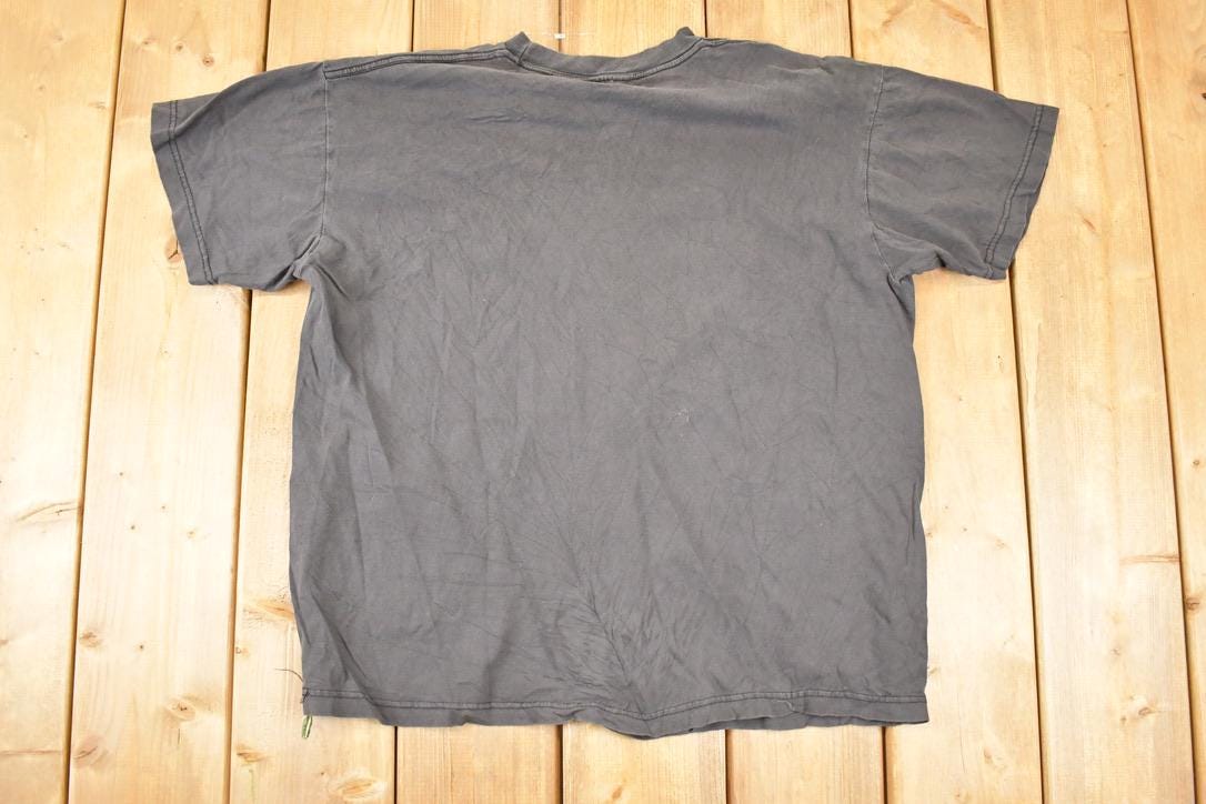 Vintage 1990s Siberian Tiger Souvenir Animal T-Shirt Men's L