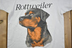 Vintage 1990s Rottweiler Portrait Kids T Shirt