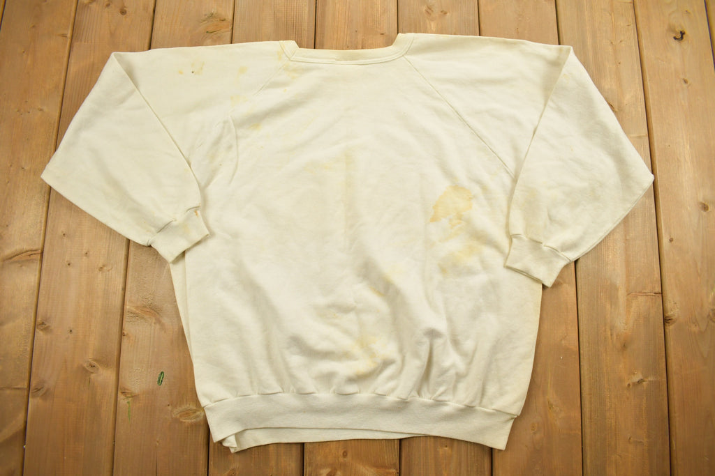 Vintage 1990s Woodside Wildcats Football Collegiate Crewneck