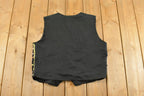 Vintage Halsey Collection Button Up Sweater Vest Women's Medium