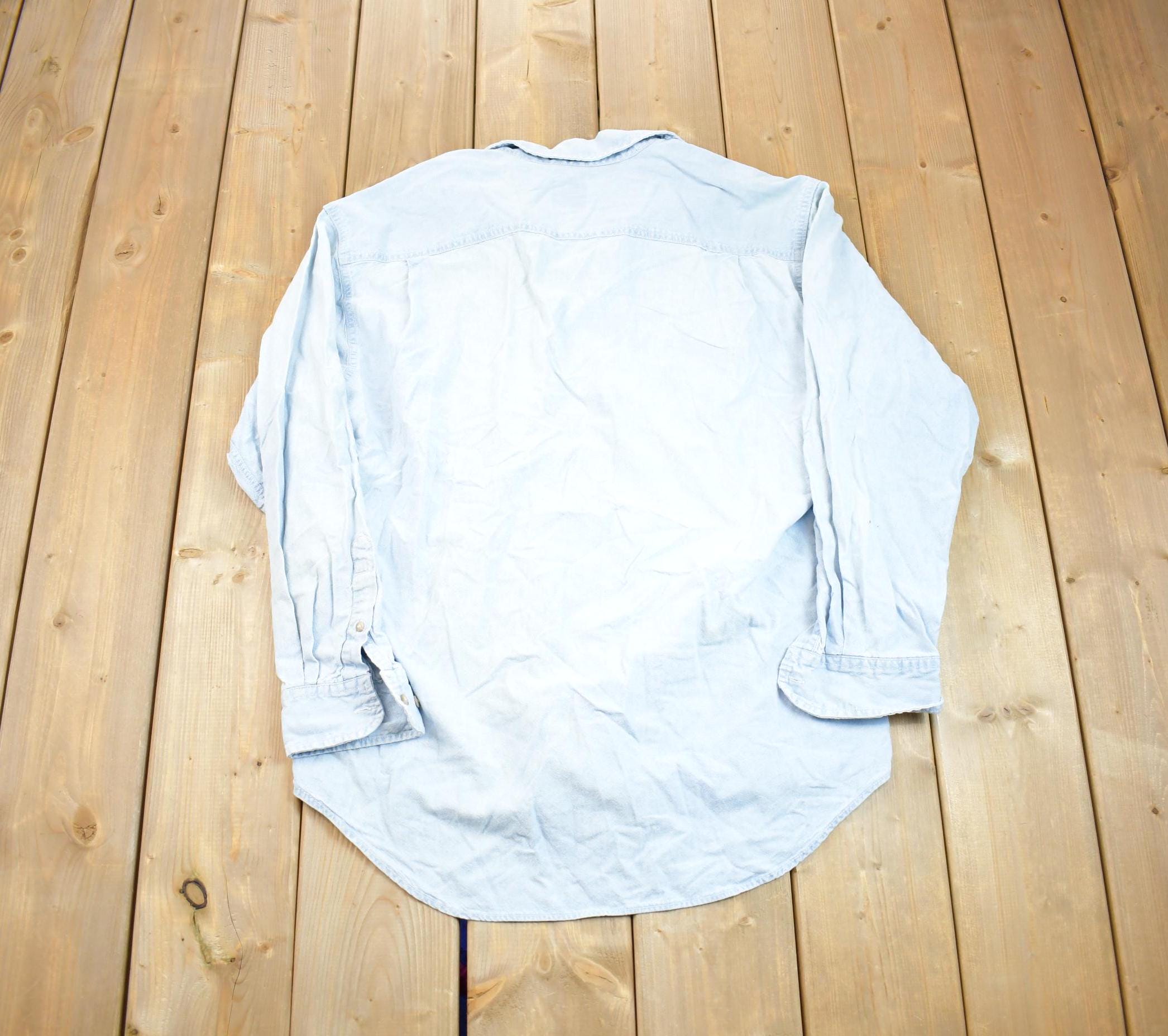 Vintage Y2k GAP Denim Button Up Shirt