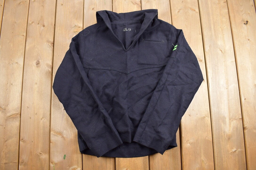 Vintage 1940s WWll Naval Wool Sweater