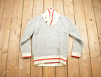 Vintage 1990s Polo Ralph Wool Shawl Collar Knitted Sweater