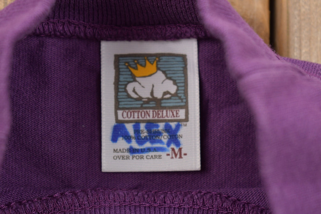 Vintage 1999 Alaska Ski for Women Mock Neck Shirt