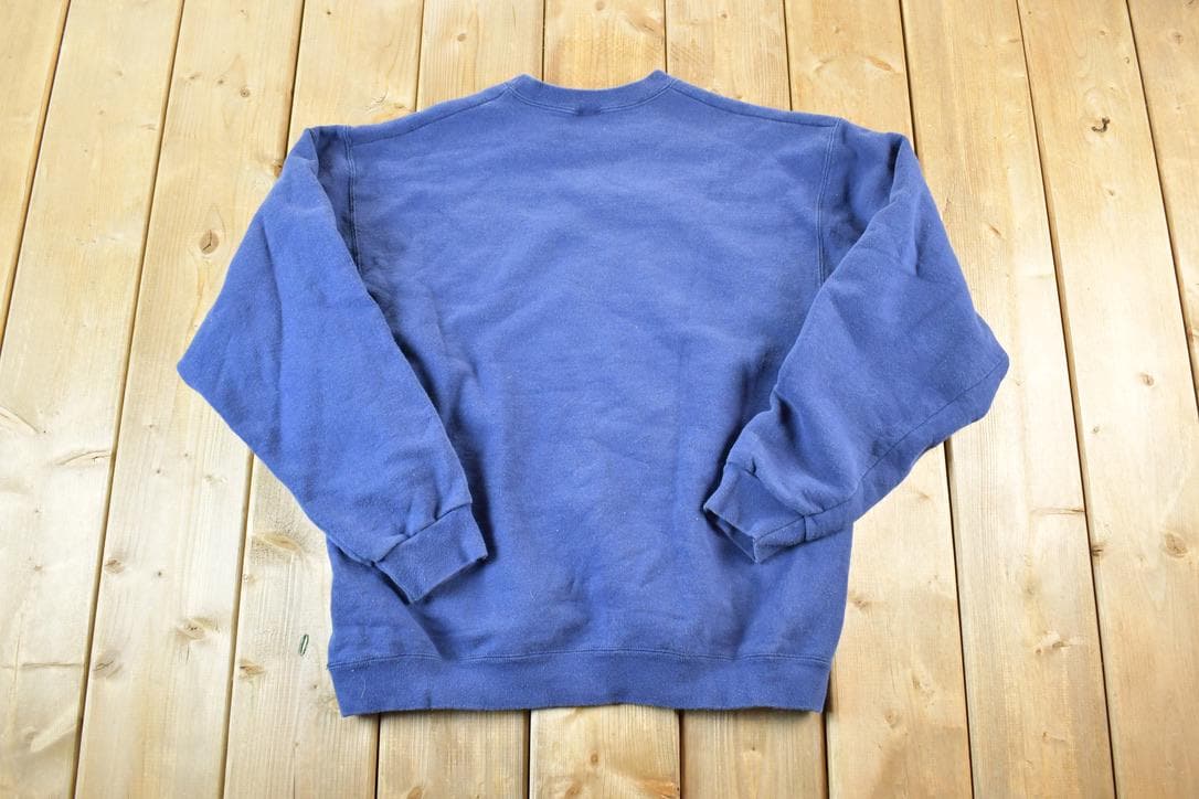 Vintage 1990s Born In The USA American Flag Crewneck Sweatshirt Mens L