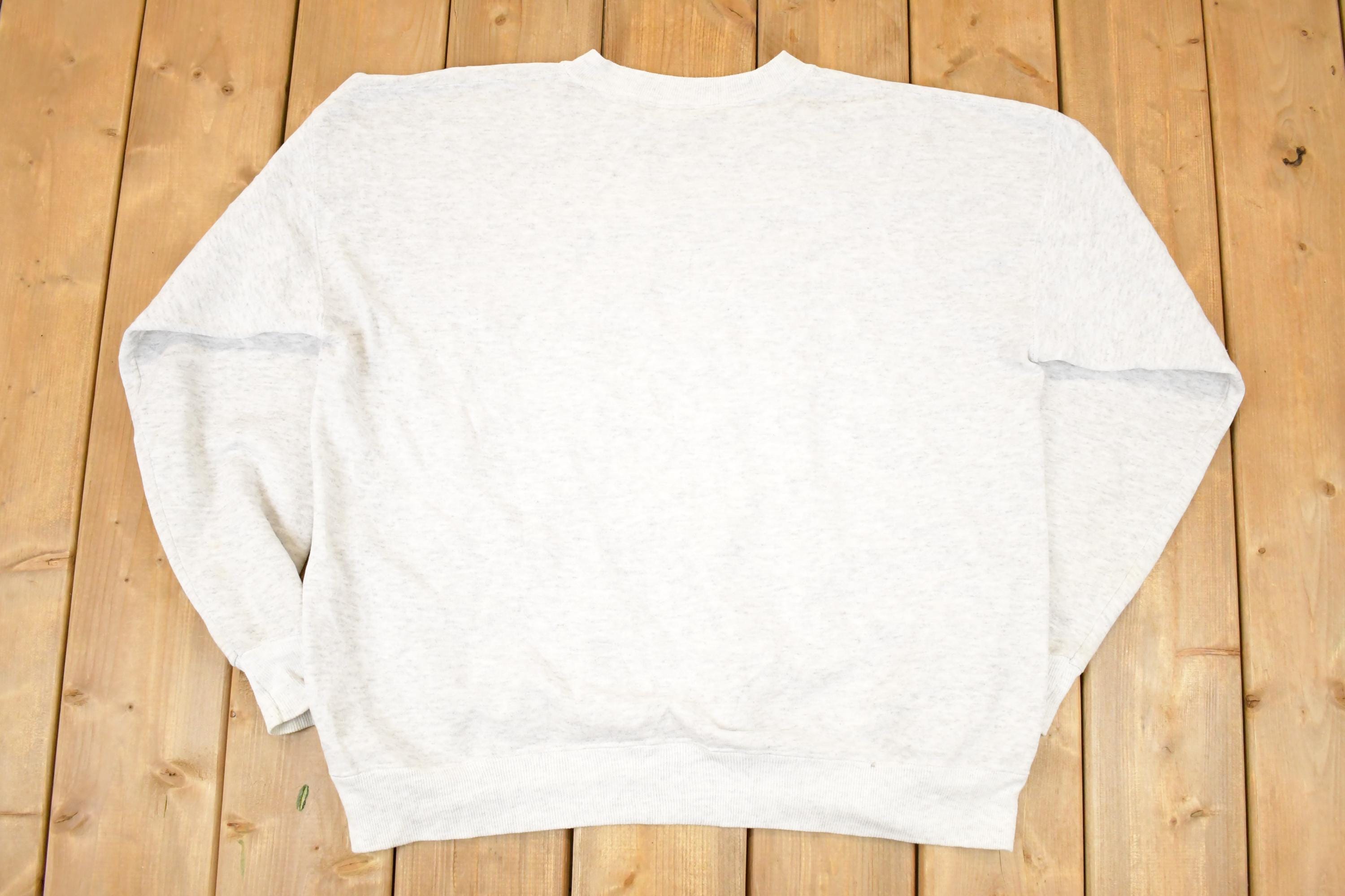 Vintage 1990s CC Systems Graphic Print Lee Heavyweight Crewneck Sweatshirt Mens L