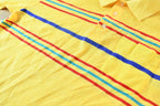 Vintage 1990s Tournament by Arrow Single Stitched Striped Golf Pocket Polo Shirt