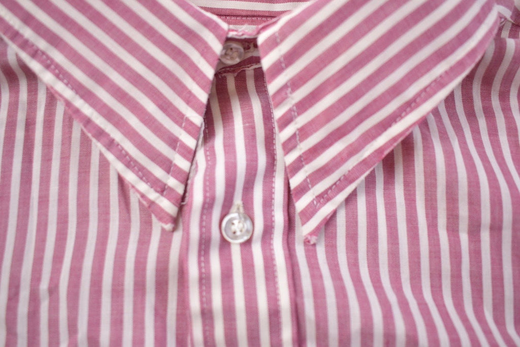 Vintage 1990s Arrow Striped Button Up Shirt