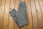 Vintage 1990's Wrangler Women's Grey Jeans 26 x 31