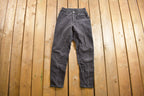 Vintage 1980s LEE Black Jeans Size 25 x 28