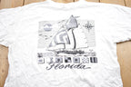Vintage 1990s Florida Sailing Graphic T-Shirt