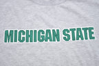 Vintage 1990s University of Michigan State Collegiate Crewneck  Sweatshirt  Embroidered  NCAA Sweatshirt  Sportswear  Athleisure