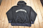 Vintage 1990s GAP Embroidered Fleece Hoodie