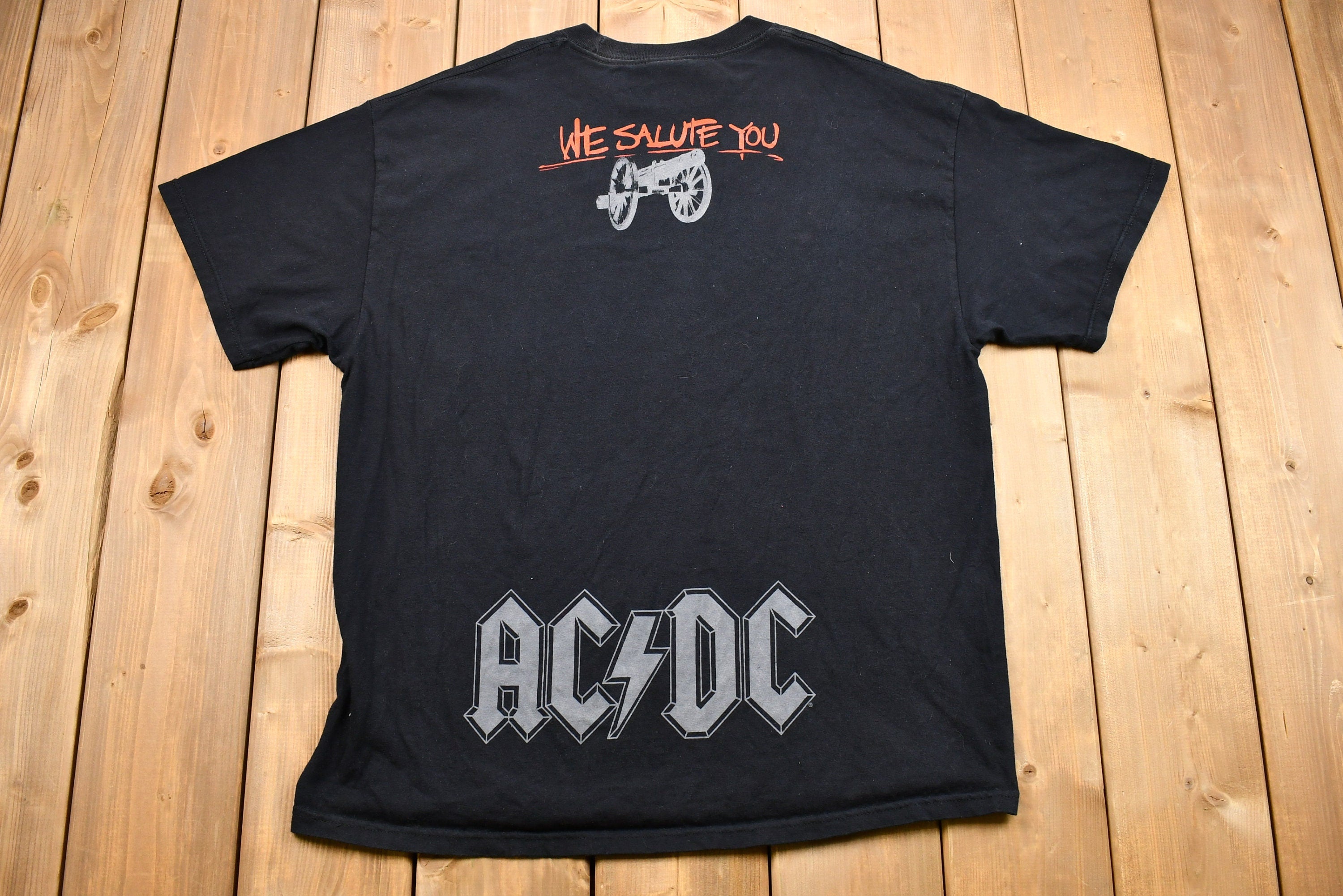 Vintage 1990s ACDC For Those About To Rock Graphic T-Shirt