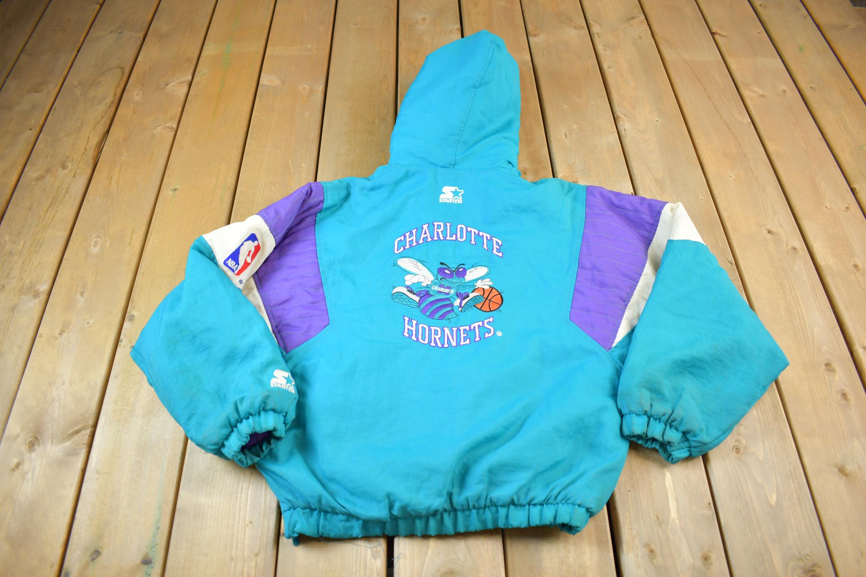 Vintage 1990s Charlotte Hornets NBA Starter Jacket