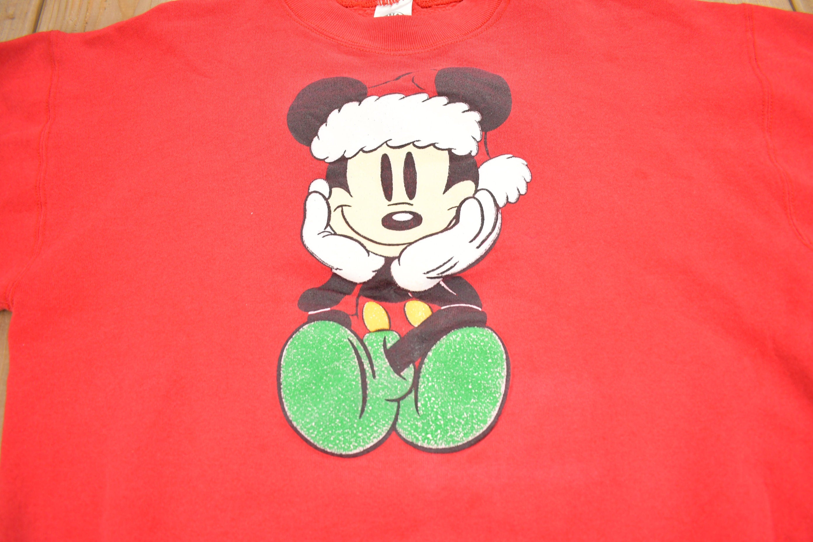 Vintage 1990s Disney's Mickey Mouse Christmas Sweater