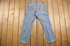 Vintage 1990s Levi's 505 Red Tab Denim Jeans Size 33 x 30 / Distressed Levi's Jeans / Vintage Denim / Streetwear / Jeans / Vintage Levi's
