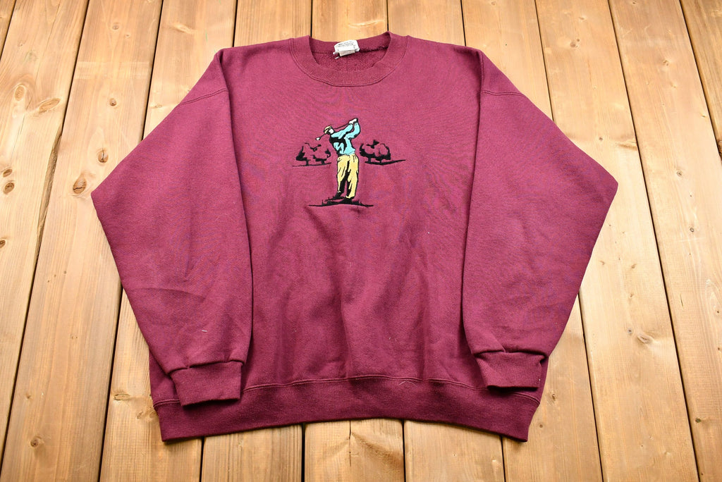 Vintage 1990s Golfing Sweatshirt