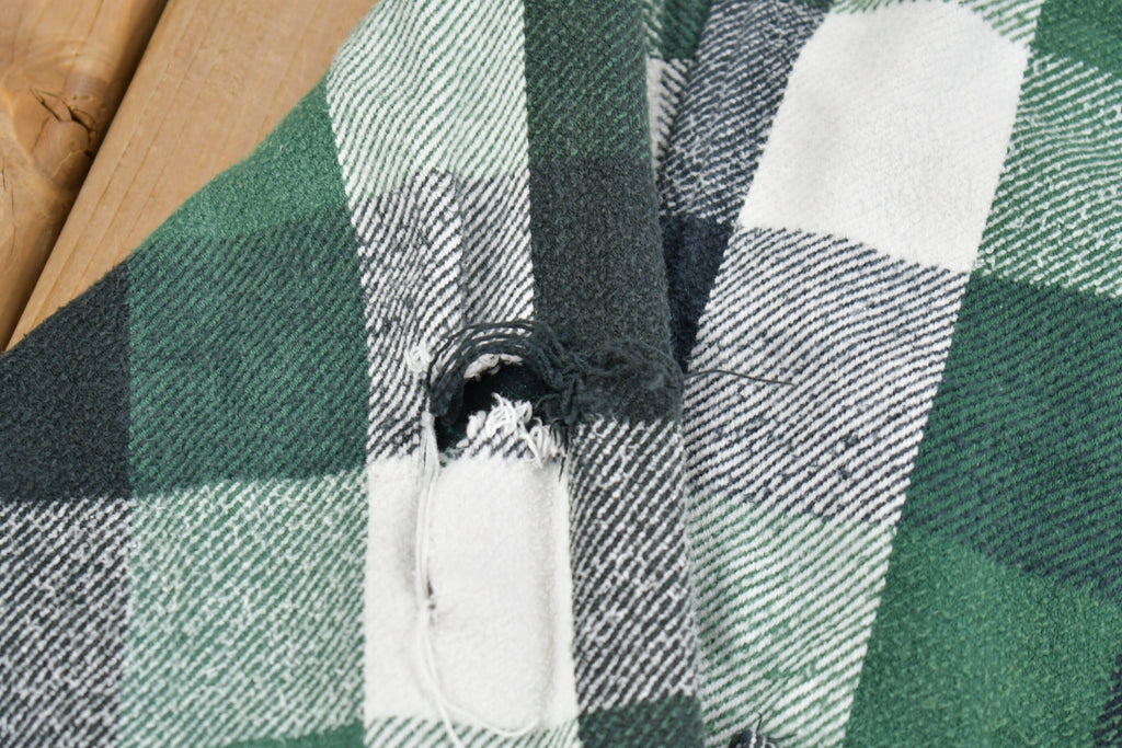 Vintage 1990s Moose Creek Plaid Flannel Button Up Shirt