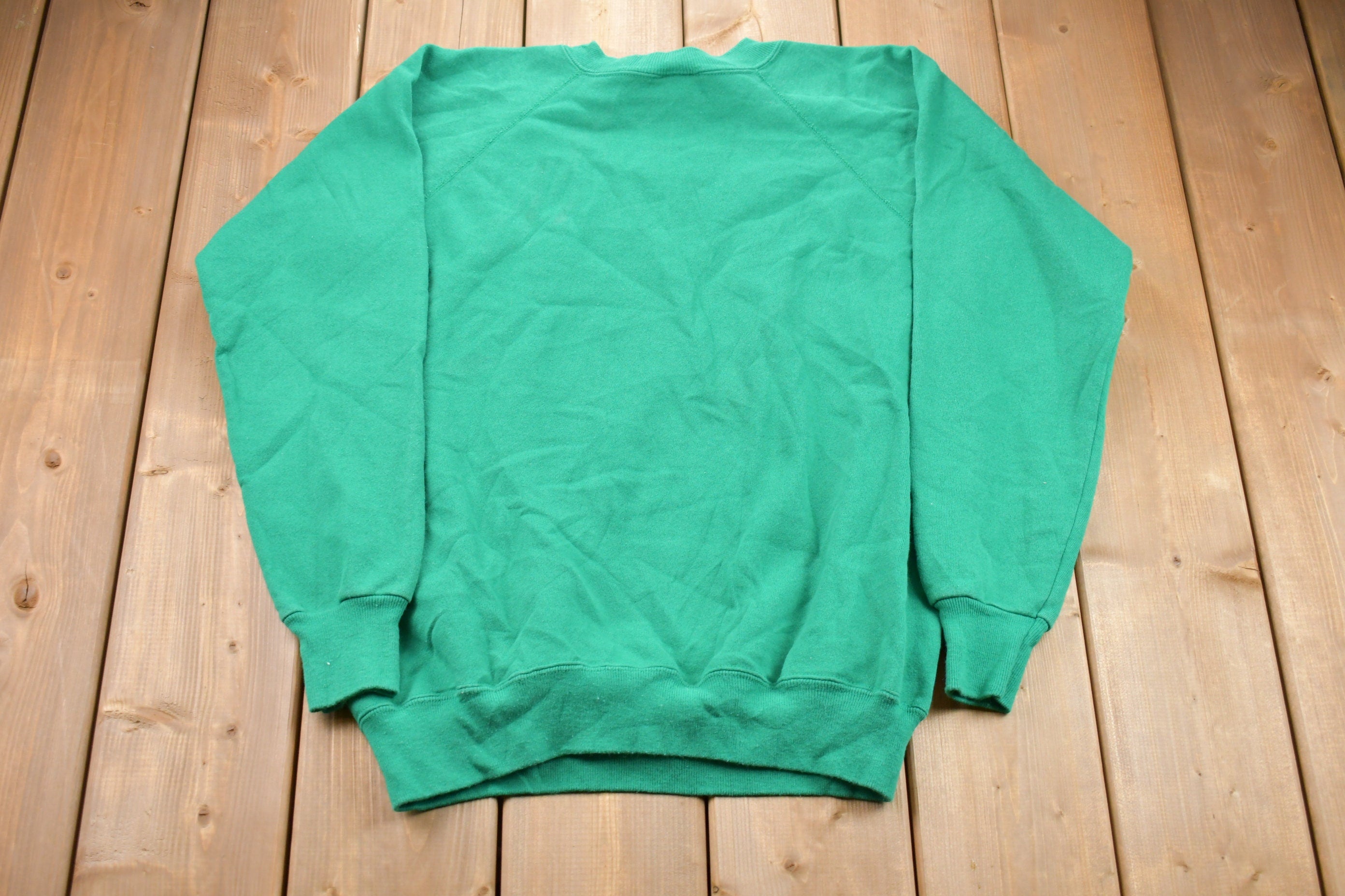 Vintage 1980s Hanes Raglan Crewneck Sweatshirt