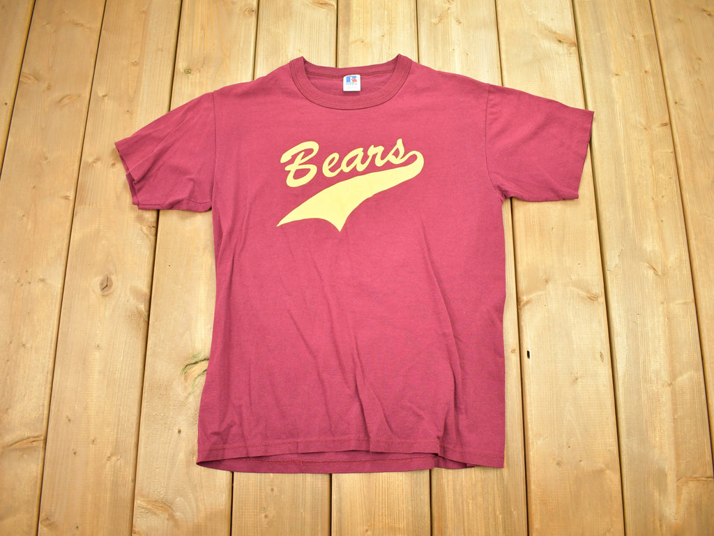 Vintage 1990s Russell Athletics Bears Varsity Single Stitch T-Shirt