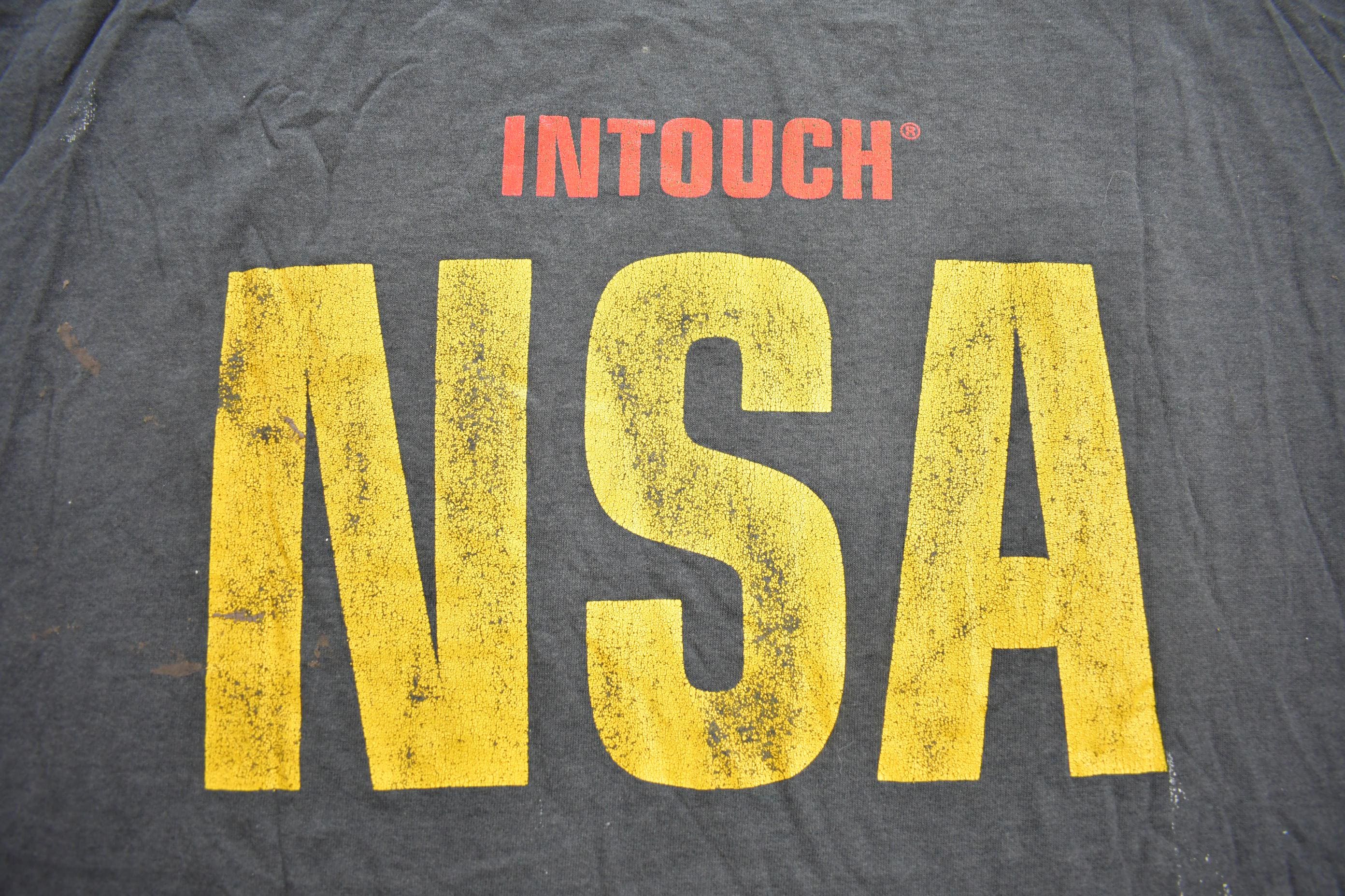 Vintage 2000s Security Agent Graphic T-Shirt
