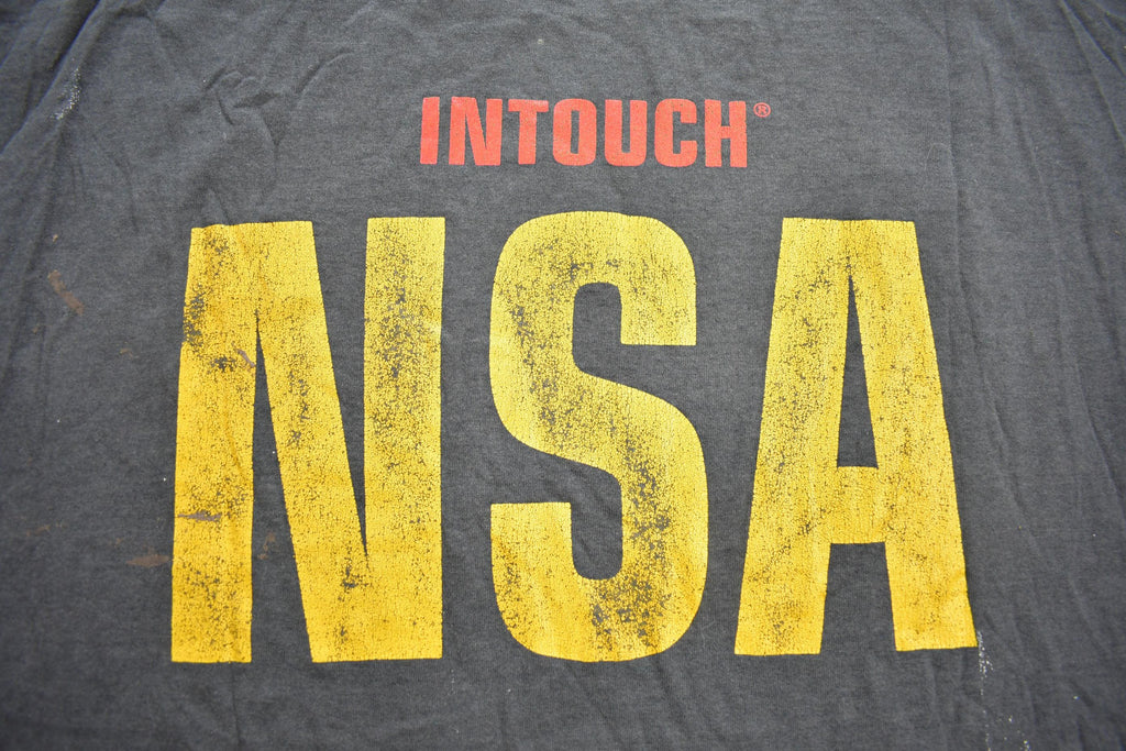 Vintage 2000s Security Agent Graphic T-Shirt