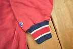 Vintage 1990s Champion Reverse Weave Embroidered Logo Crewneck Sweatshirt