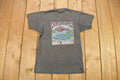 Vintage 1980s Ramseur Rock Quarry North Carolina Souvenir T Shirt