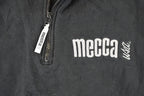Vintage 1990s Mecca Embroidered Quarter Zip Hip Hop Sweatshirt Mens L