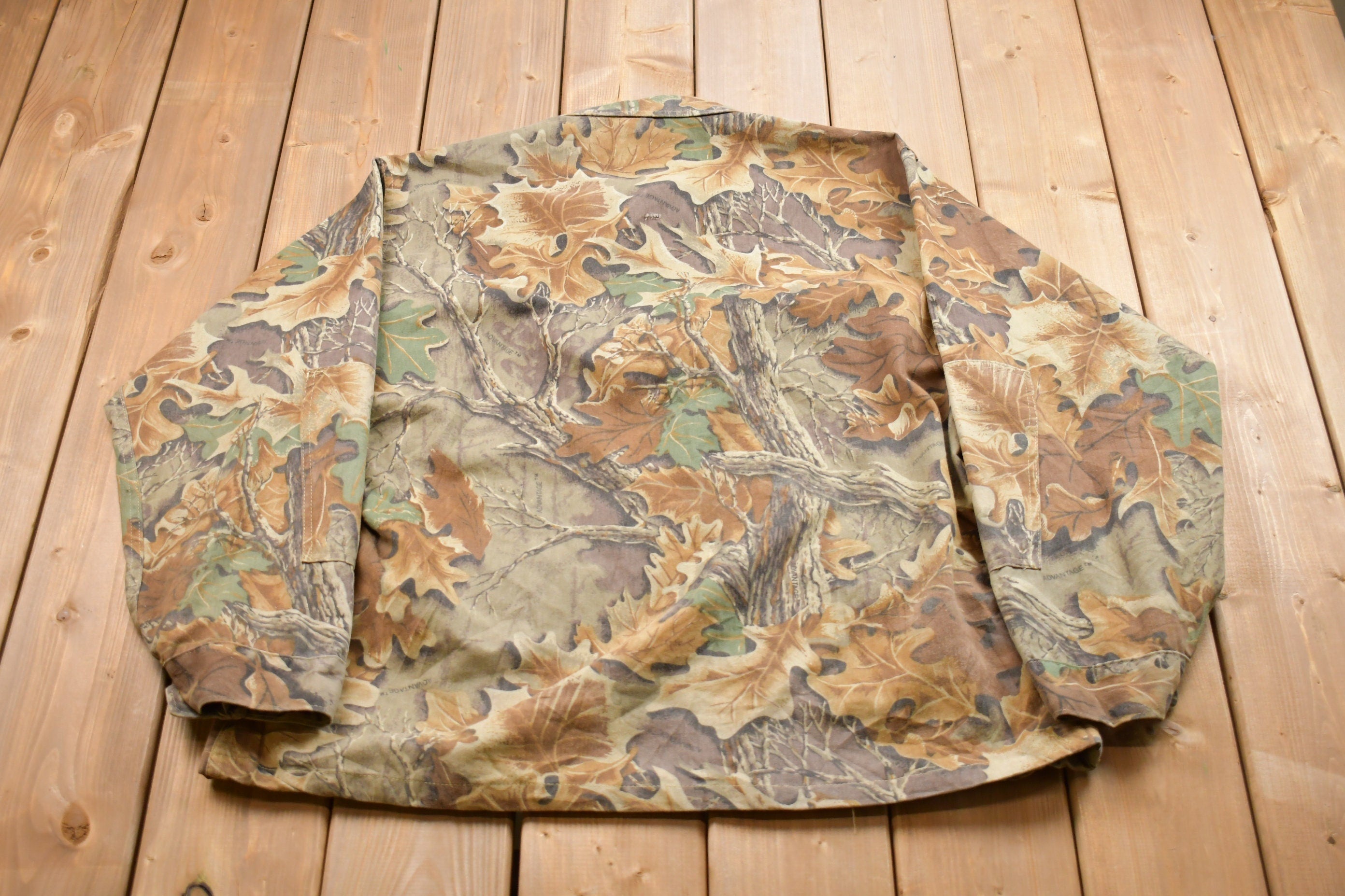 Vintage 1990s Real Tree Camo Button Up Shirt