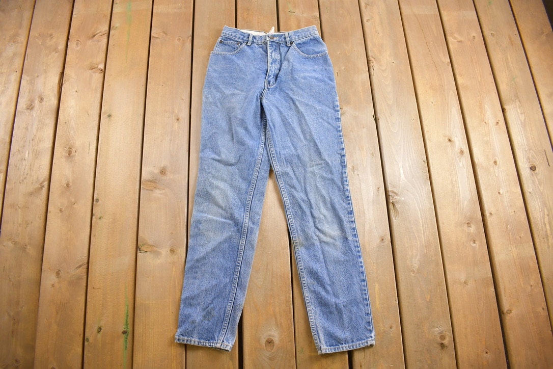 Vintage 1980s Coca Cola Denim Jeans Size 24 x 28