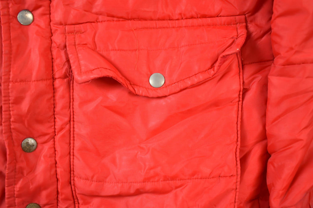 Vintage 1990s Red Swingster Ski Puffer Jacket